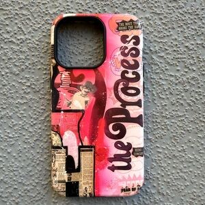 Apple Pink Graphic Phone Case